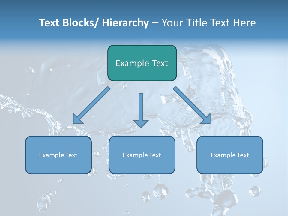 Water Abstract PowerPoint Template