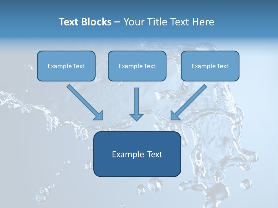 Water Abstract PowerPoint Template