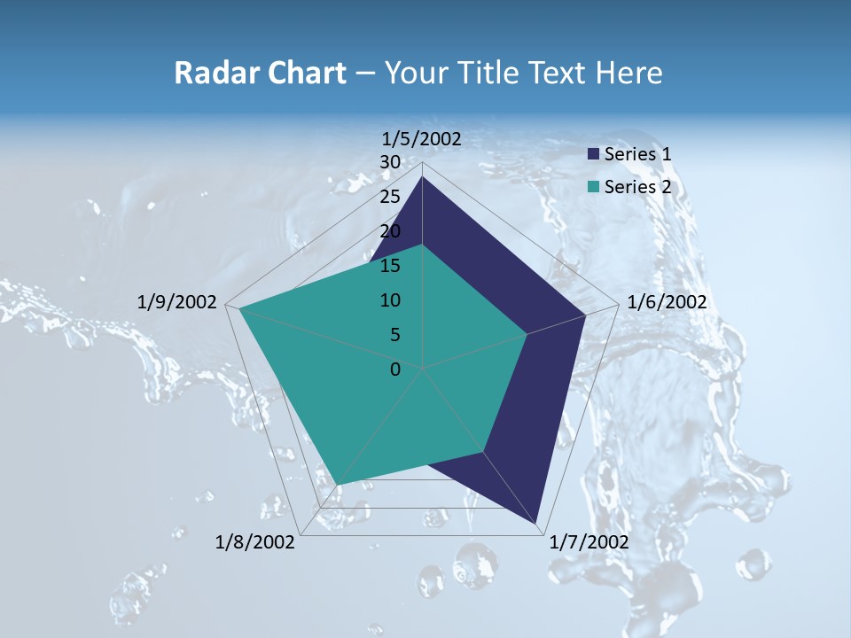 Water Abstract PowerPoint Template