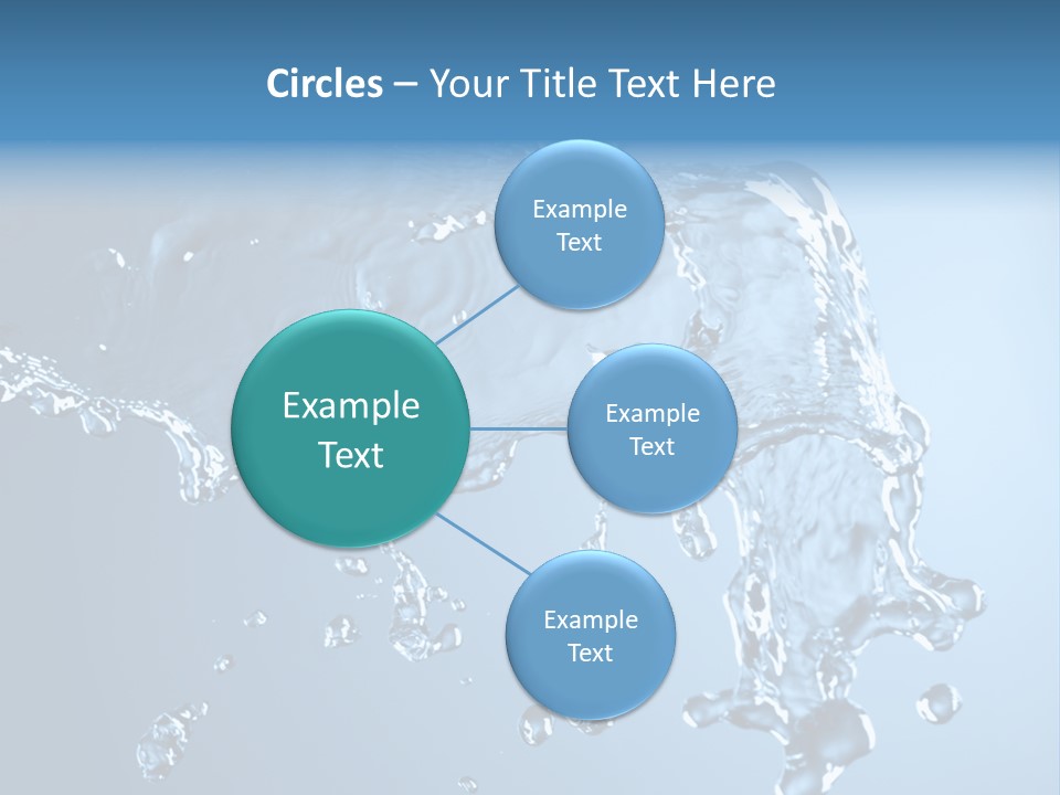 Water Abstract PowerPoint Template
