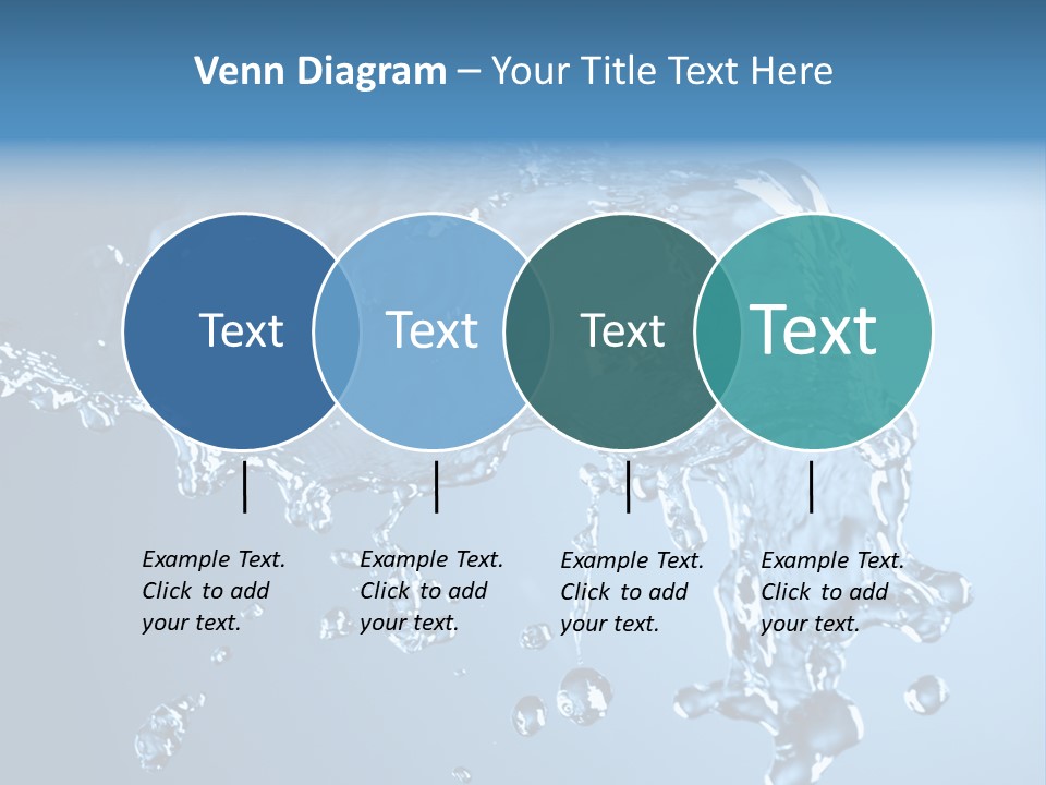 Water Abstract PowerPoint Template