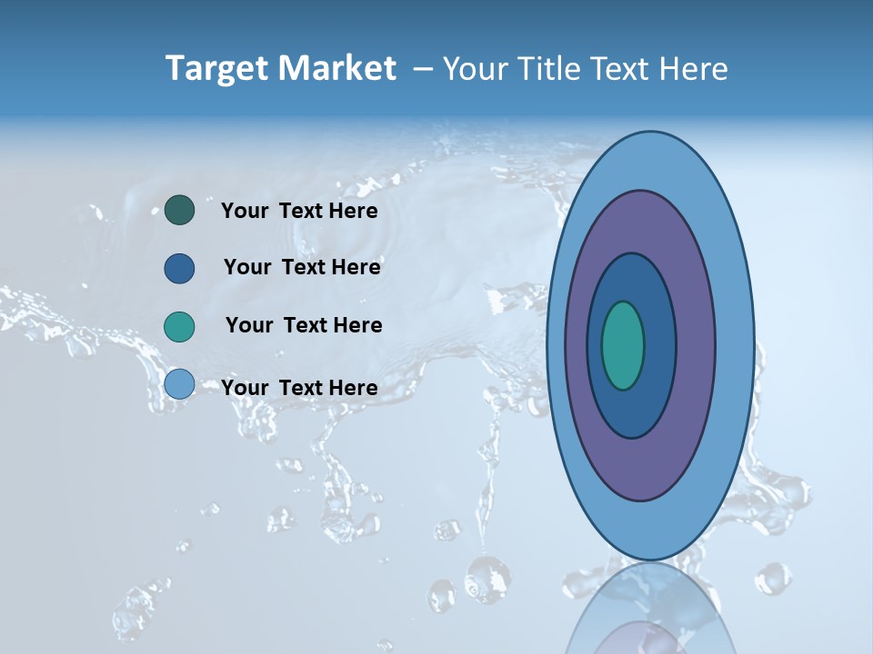 Water Abstract PowerPoint Template