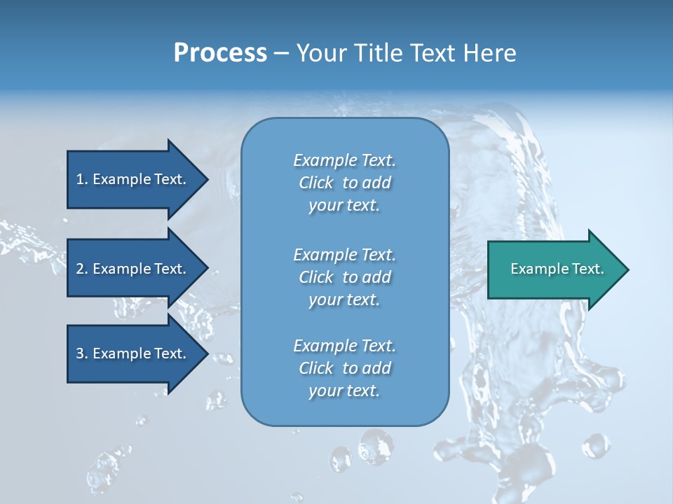 Water Abstract PowerPoint Template
