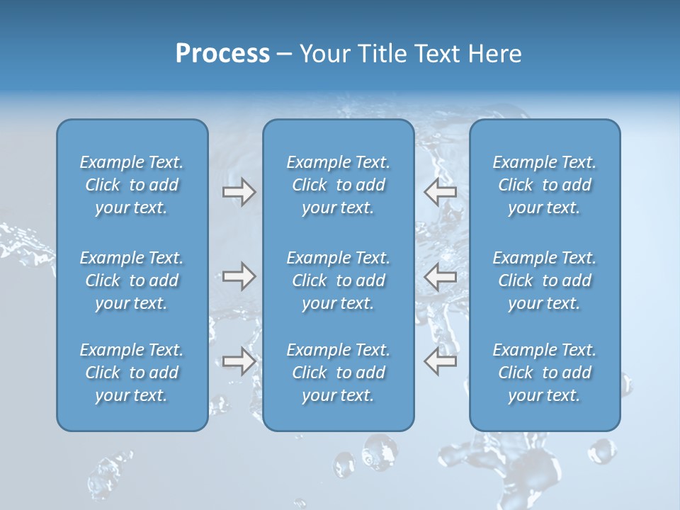 Water Abstract PowerPoint Template