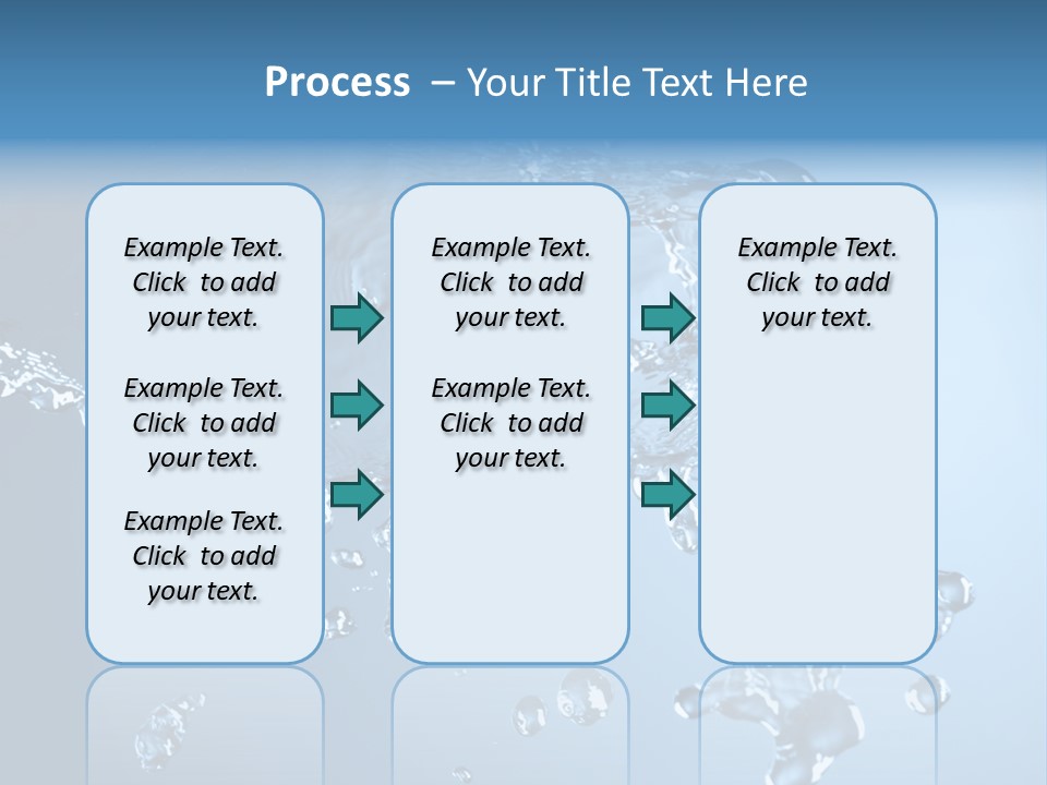 Water Abstract PowerPoint Template