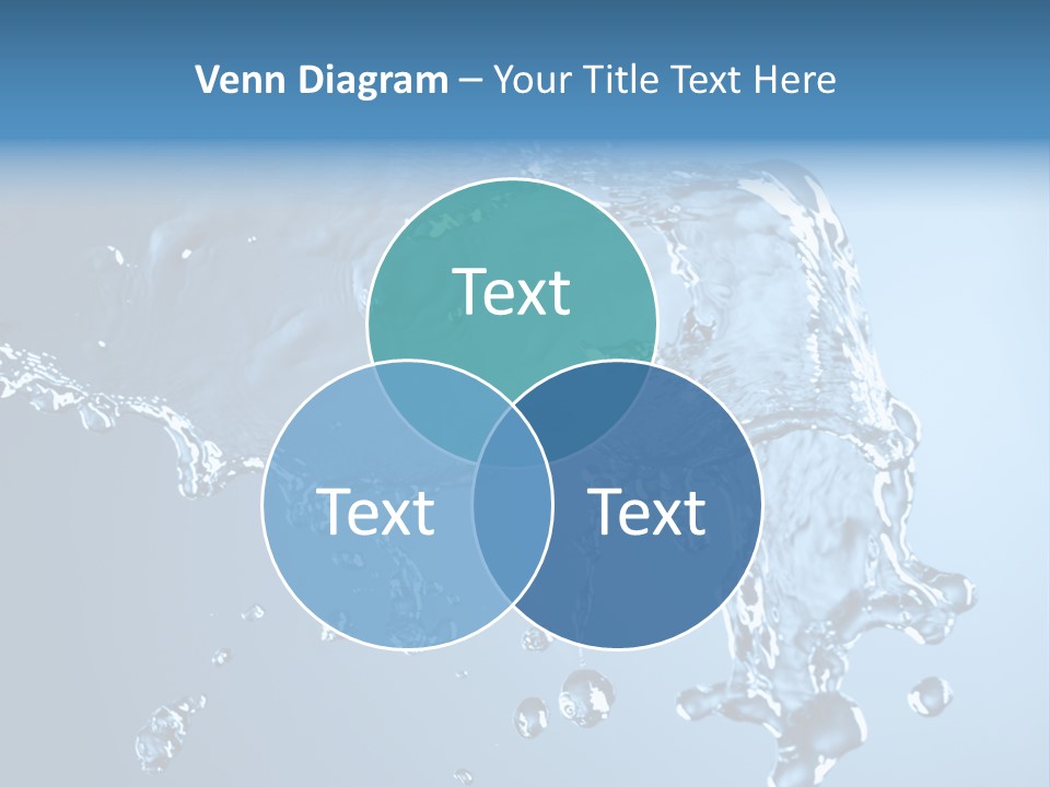 Water Abstract PowerPoint Template