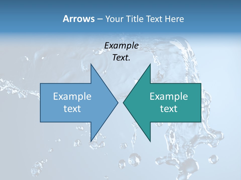 Water Abstract PowerPoint Template