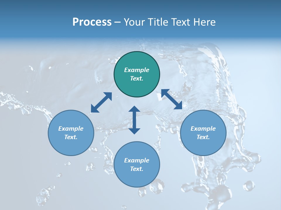 Water Abstract PowerPoint Template