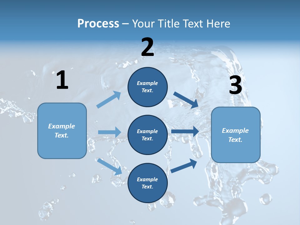 Water Abstract PowerPoint Template
