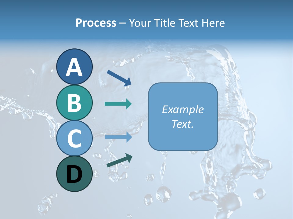 Water Abstract PowerPoint Template