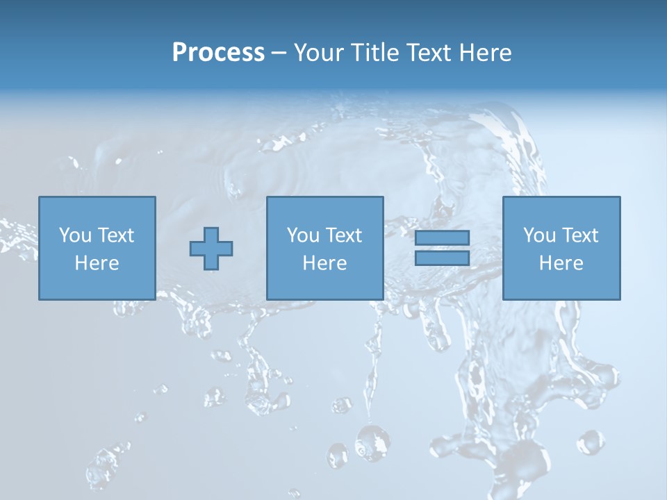 Water Abstract PowerPoint Template