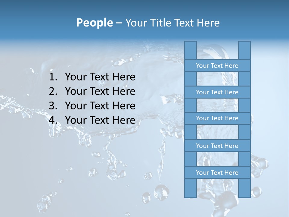 Water Abstract PowerPoint Template