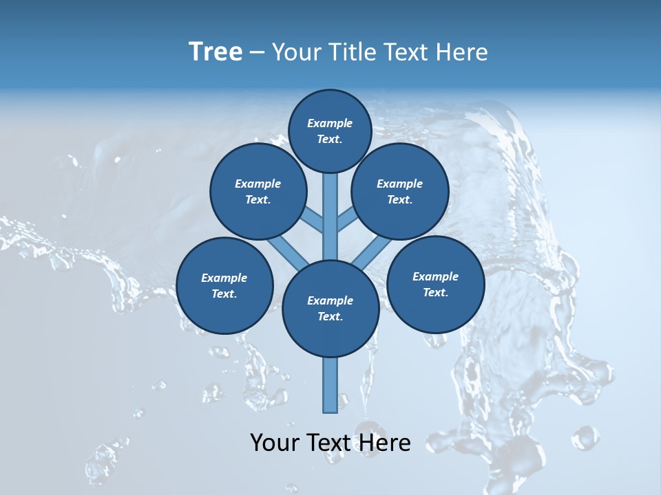 Water Abstract PowerPoint Template