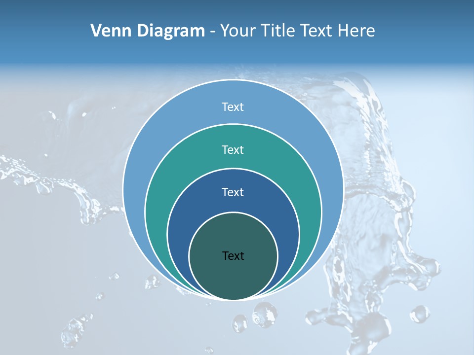 Water Abstract PowerPoint Template