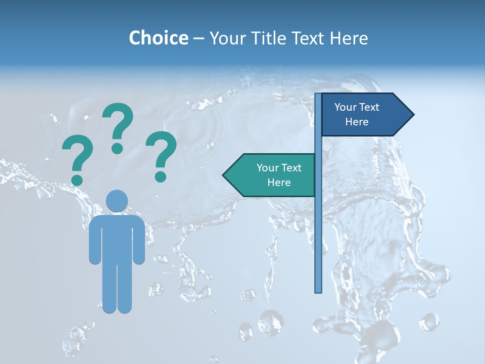 Water Abstract PowerPoint Template