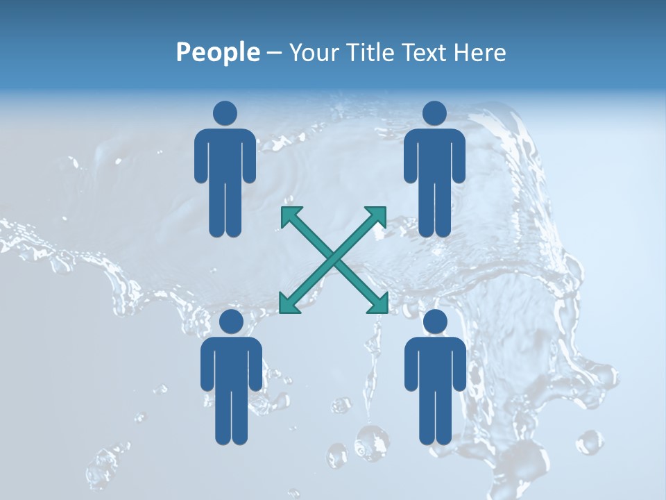 Water Abstract PowerPoint Template
