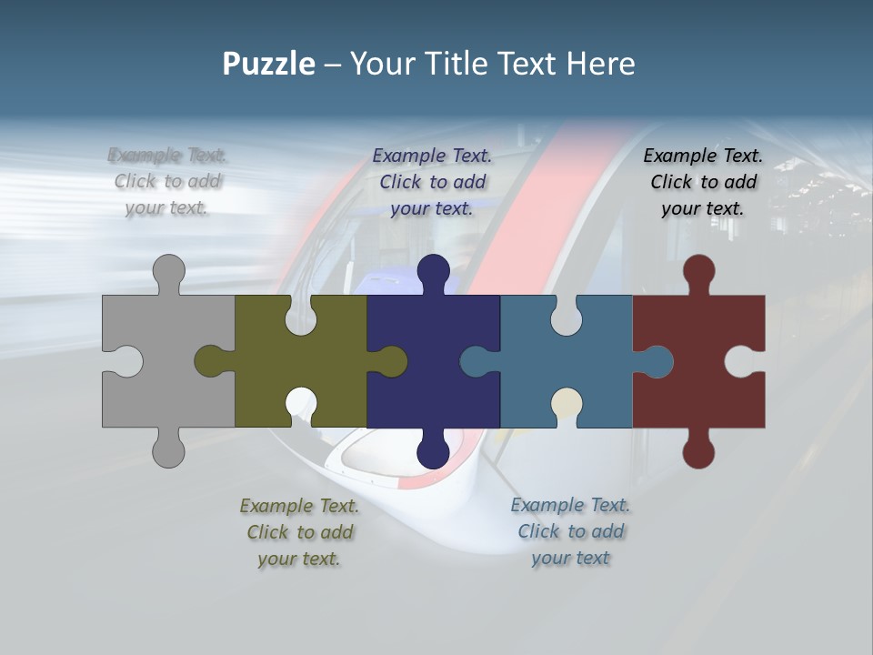 Mode Of Transport PowerPoint Template