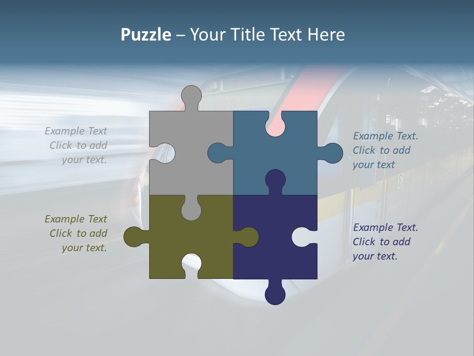 Mode Of Transport PowerPoint Template