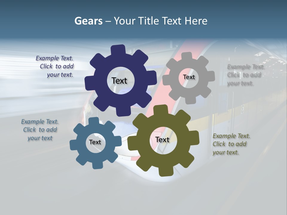 Mode Of Transport PowerPoint Template