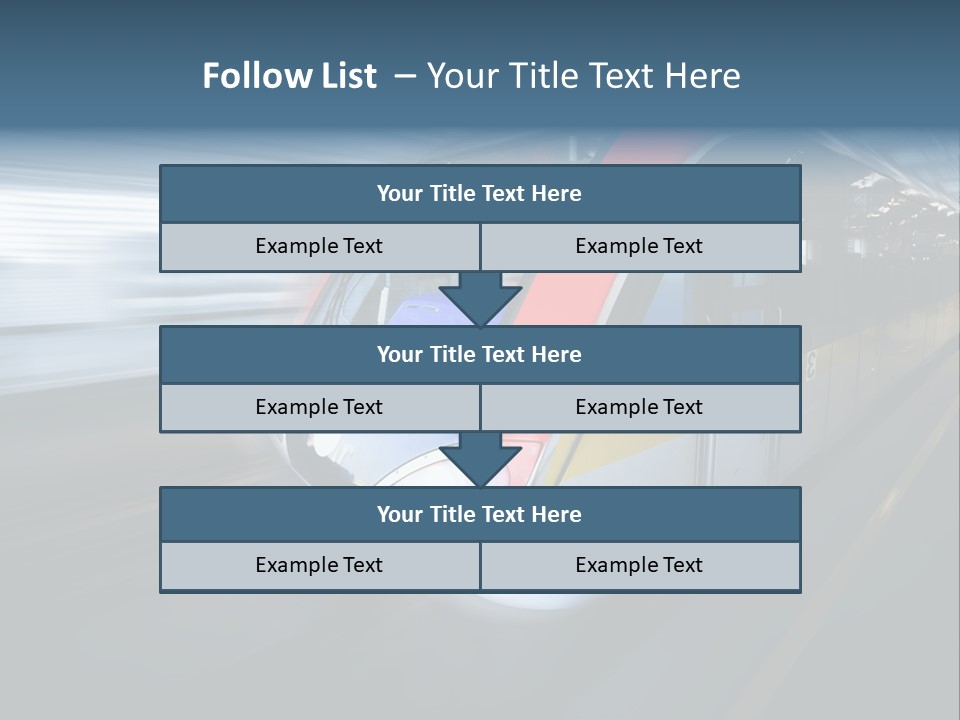 Mode Of Transport PowerPoint Template