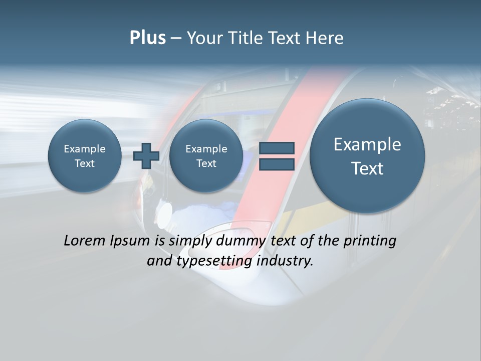 Mode Of Transport PowerPoint Template