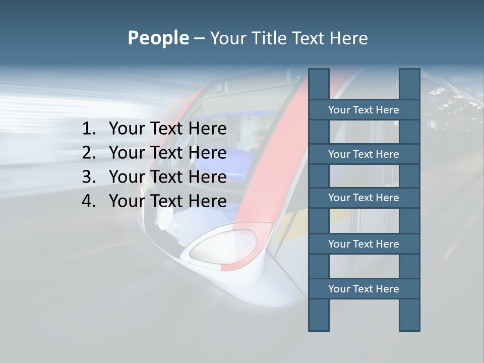 Mode Of Transport PowerPoint Template