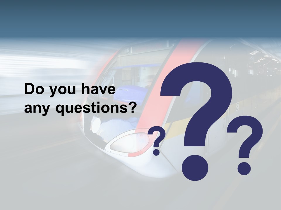 Mode Of Transport PowerPoint Template