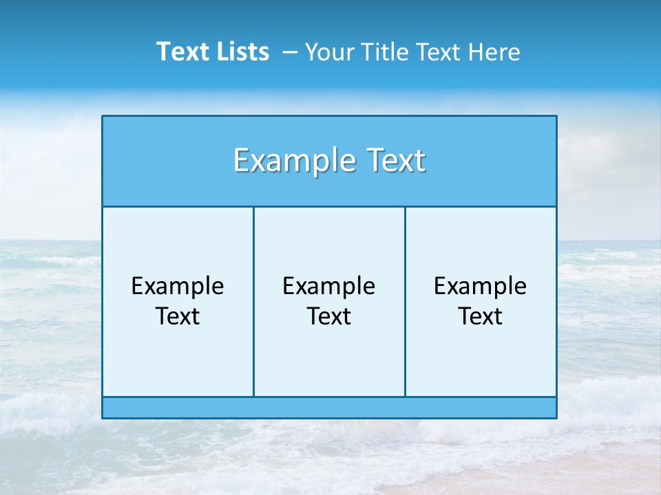 Cloudy Sky PowerPoint Template