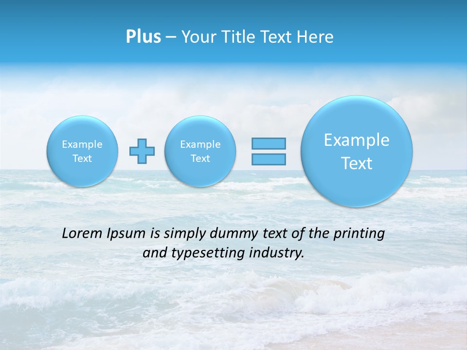 Cloudy Sky PowerPoint Template