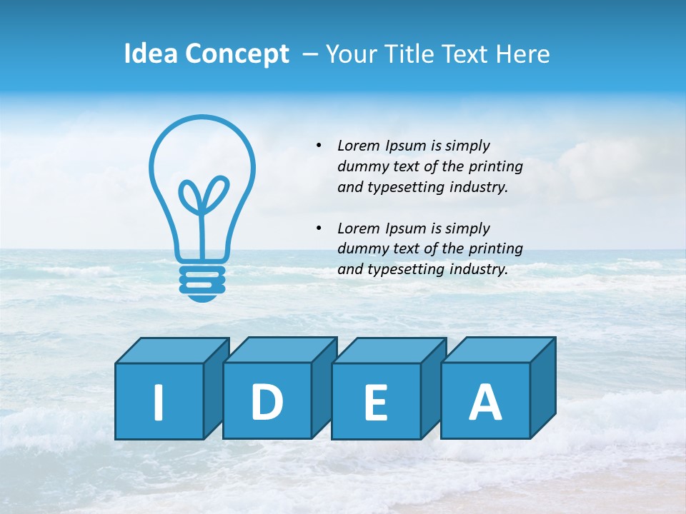 Cloudy Sky PowerPoint Template