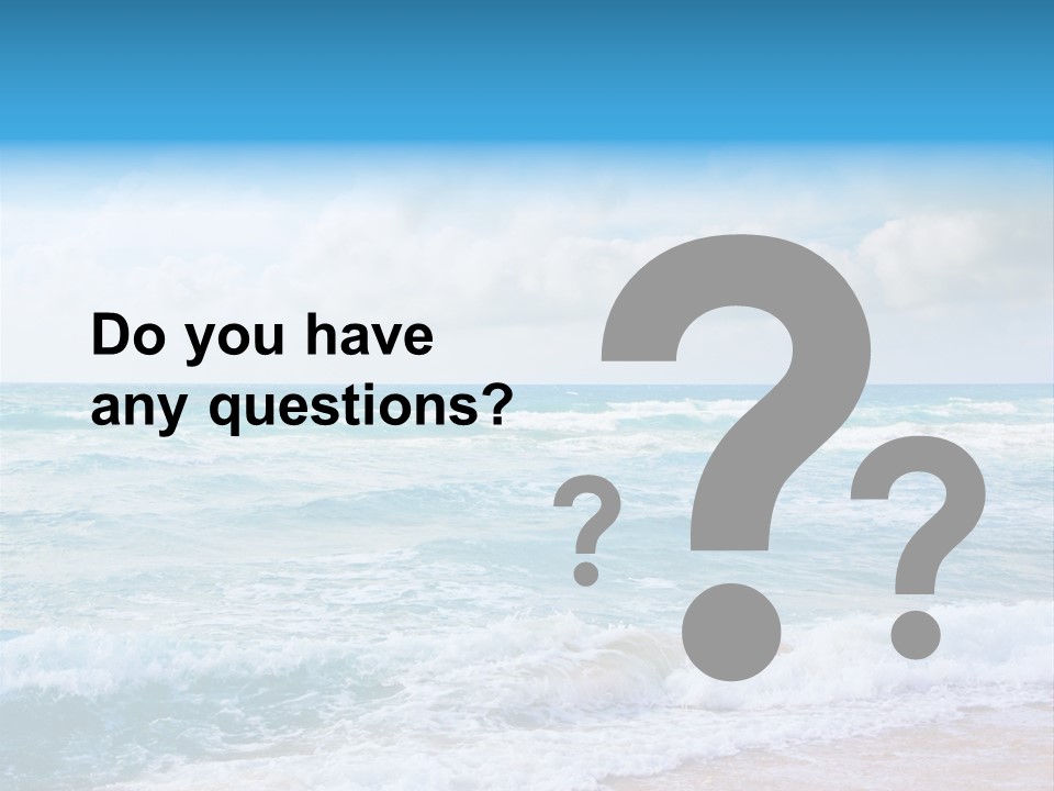 Cloudy Sky PowerPoint Template