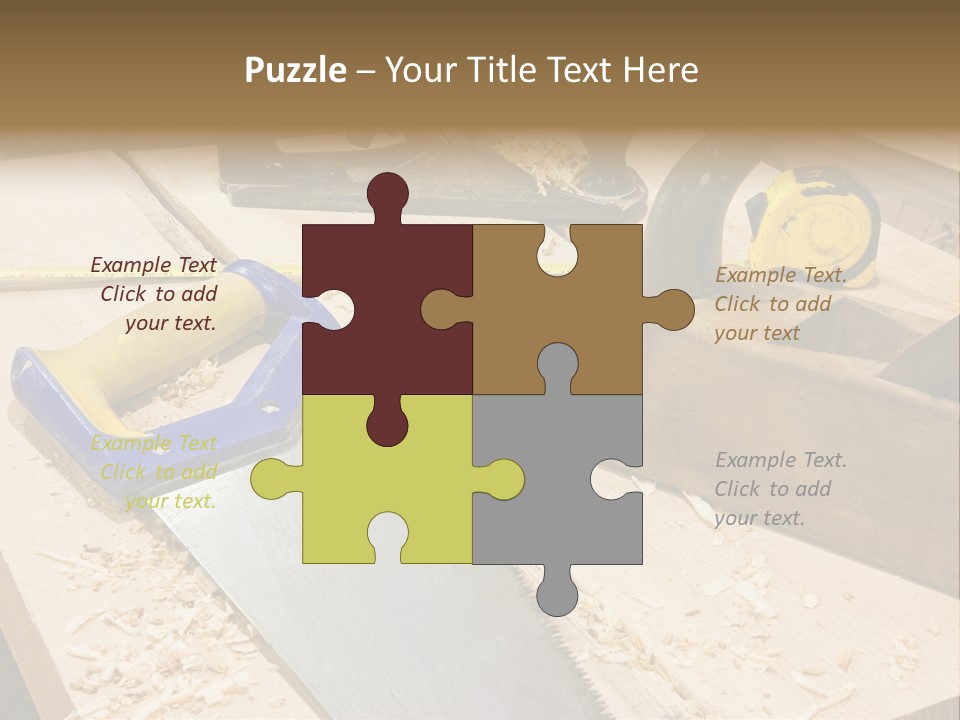 Wrench Contractor Mechanic PowerPoint Template