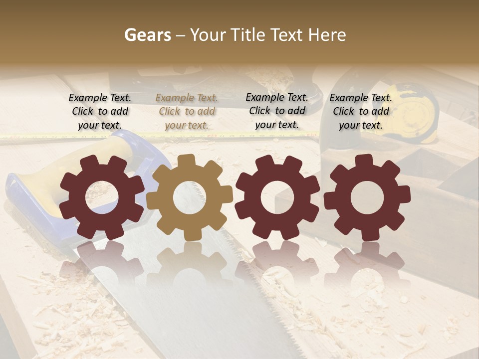 Wrench Contractor Mechanic PowerPoint Template