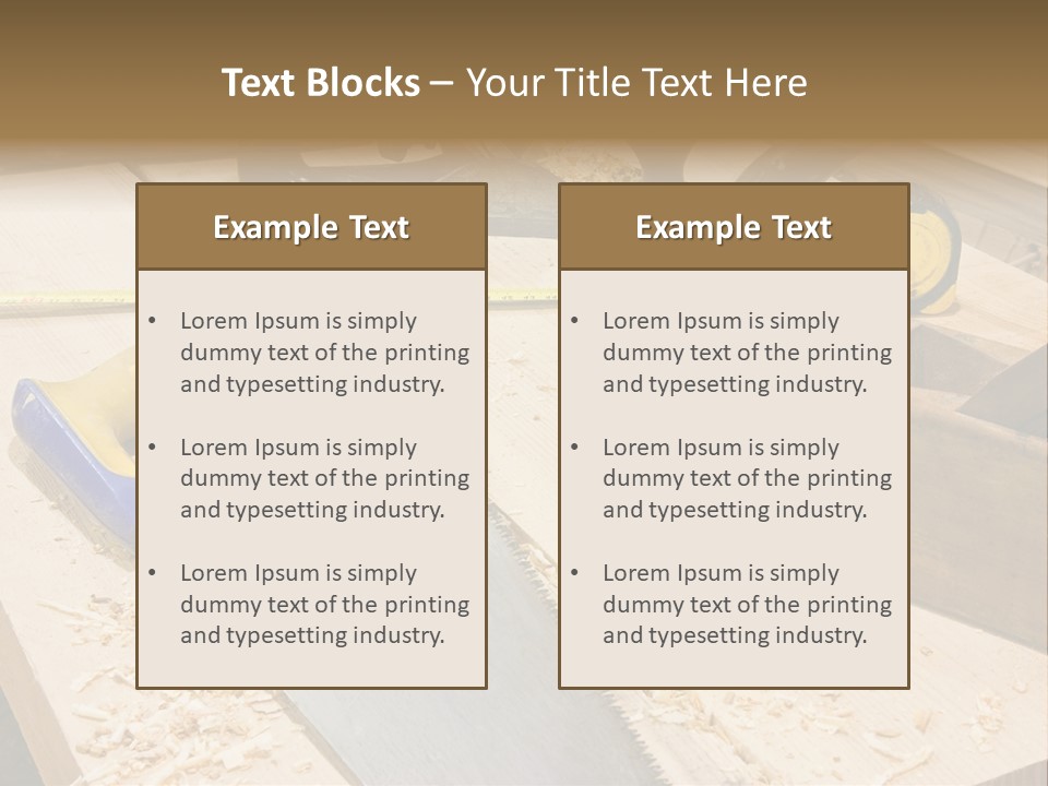 Wrench Contractor Mechanic PowerPoint Template