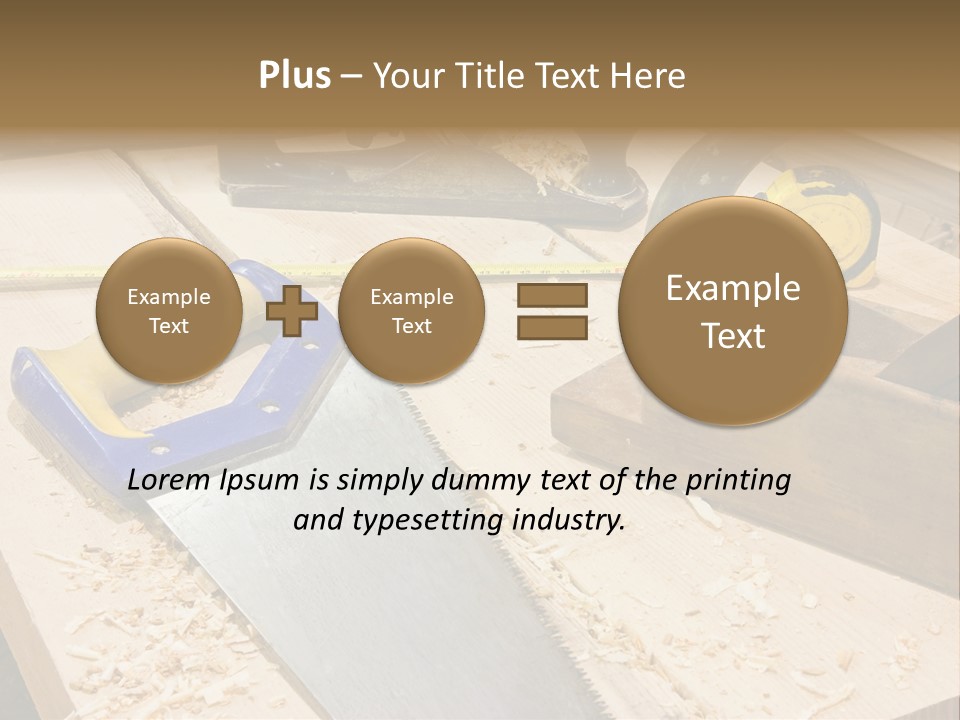 Wrench Contractor Mechanic PowerPoint Template