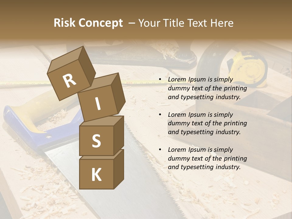 Wrench Contractor Mechanic PowerPoint Template