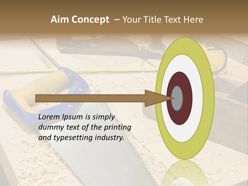 Wrench Contractor Mechanic PowerPoint Template