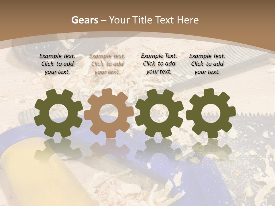 Hardware Tool Equipment PowerPoint Template