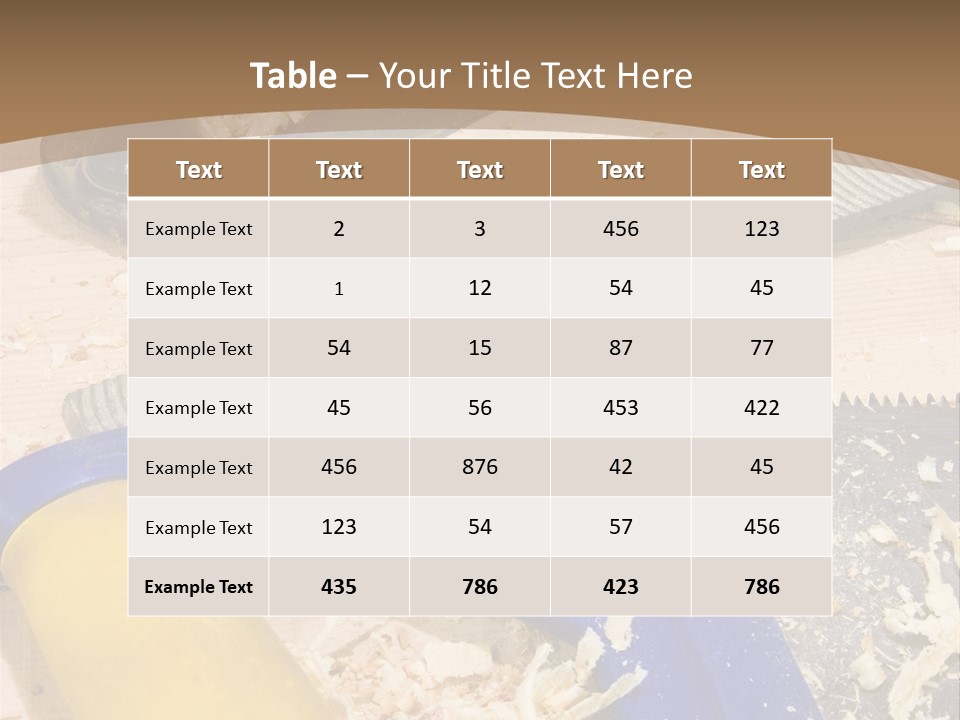 Hardware Tool Equipment PowerPoint Template