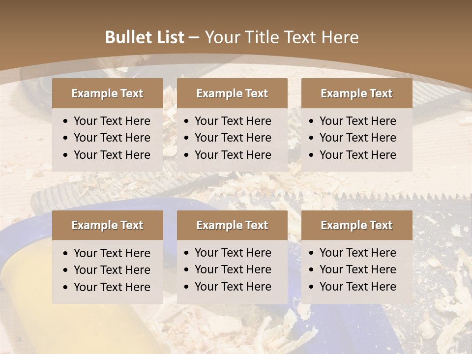 Hardware Tool Equipment PowerPoint Template