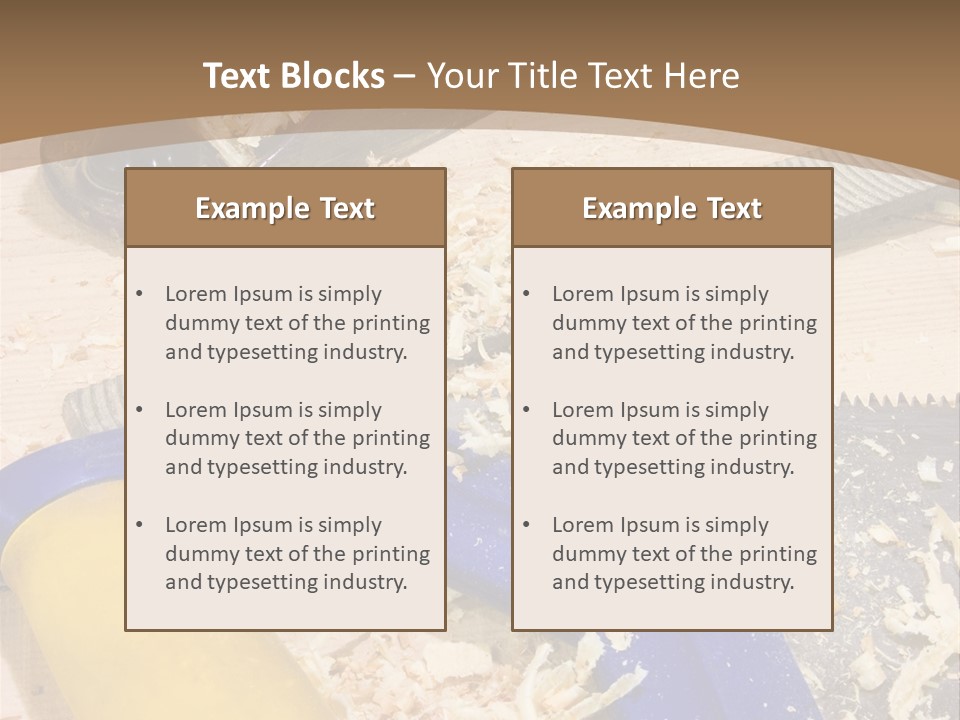 Hardware Tool Equipment PowerPoint Template