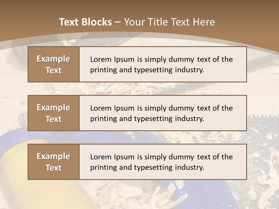 Hardware Tool Equipment PowerPoint Template