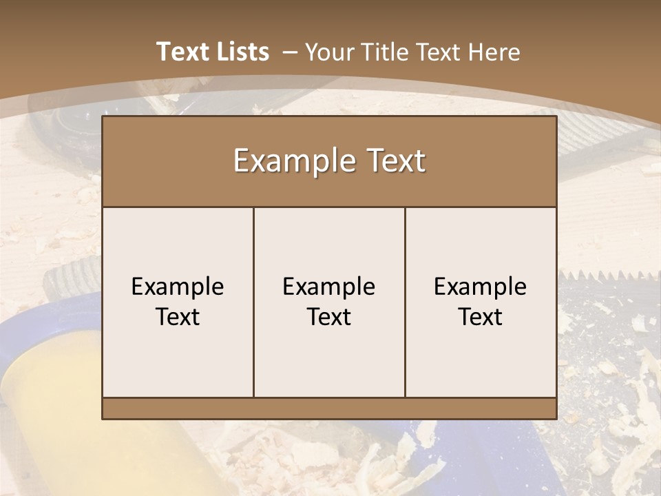 Hardware Tool Equipment PowerPoint Template