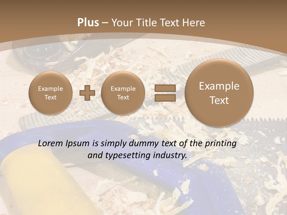 Hardware Tool Equipment PowerPoint Template