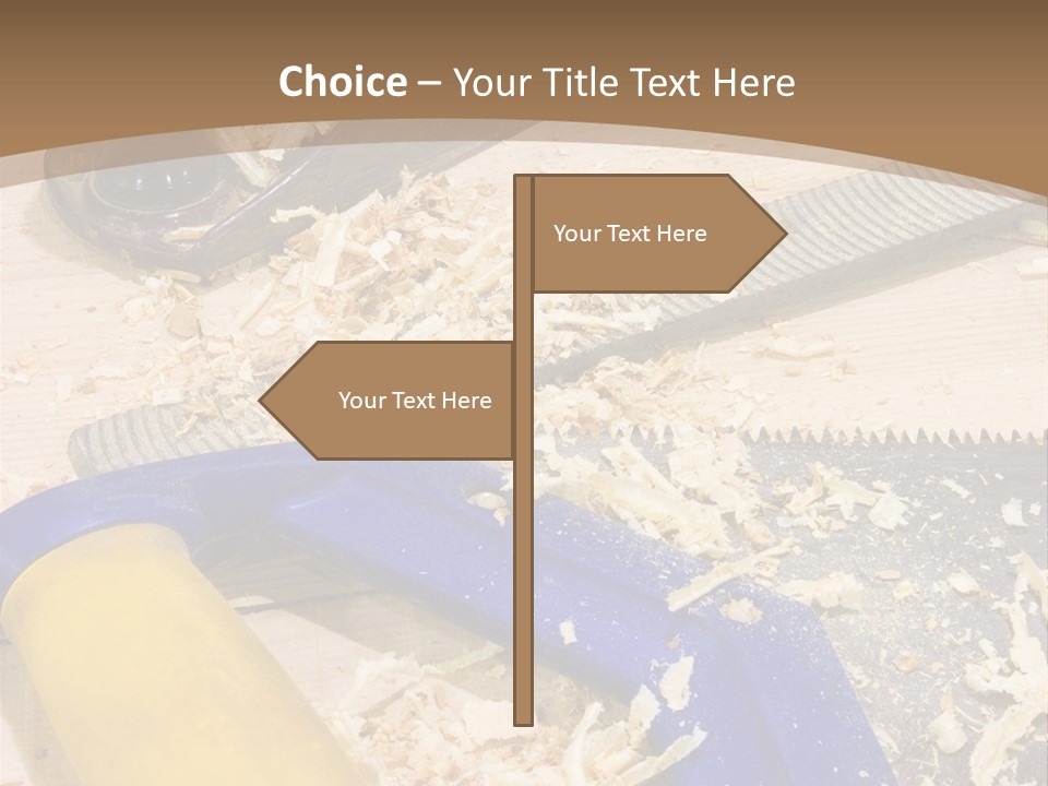 Hardware Tool Equipment PowerPoint Template