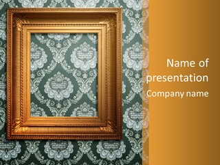 Old Frames PowerPoint Template