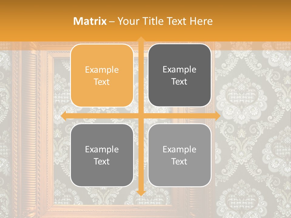 Old Frames PowerPoint Template