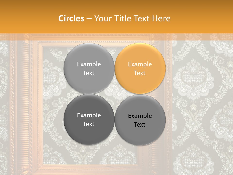 Old Frames PowerPoint Template