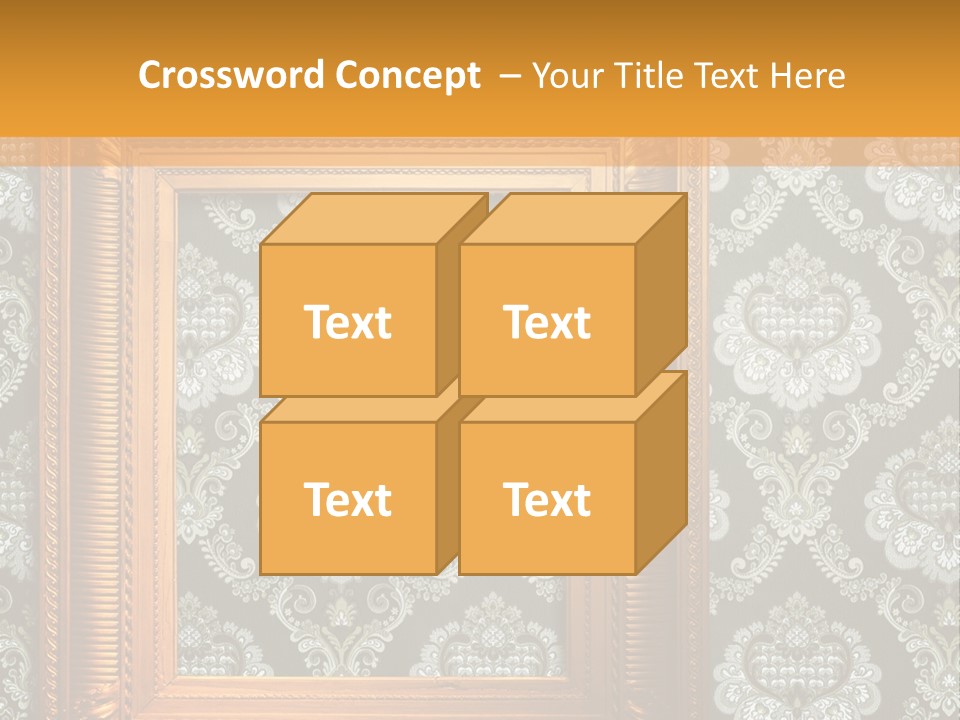 Old Frames PowerPoint Template