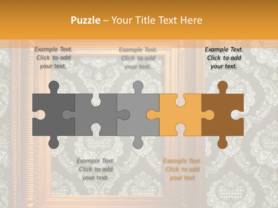 Old Frames PowerPoint Template